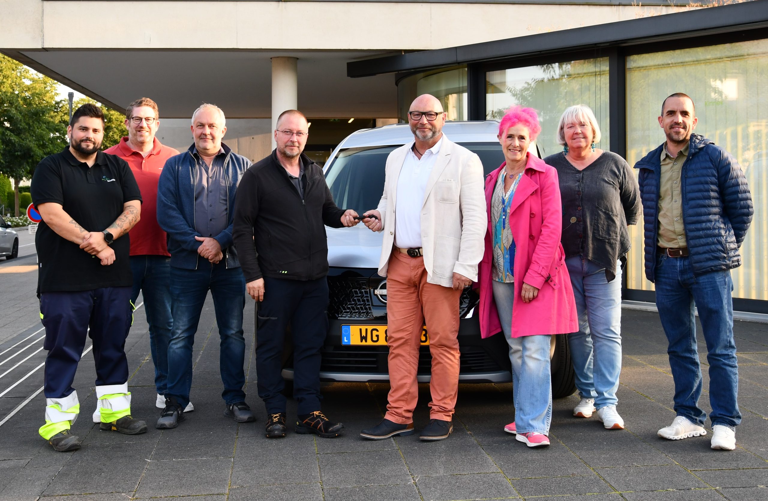 La commune de Schuttrange se dote d’une nouvelle voiture électrique