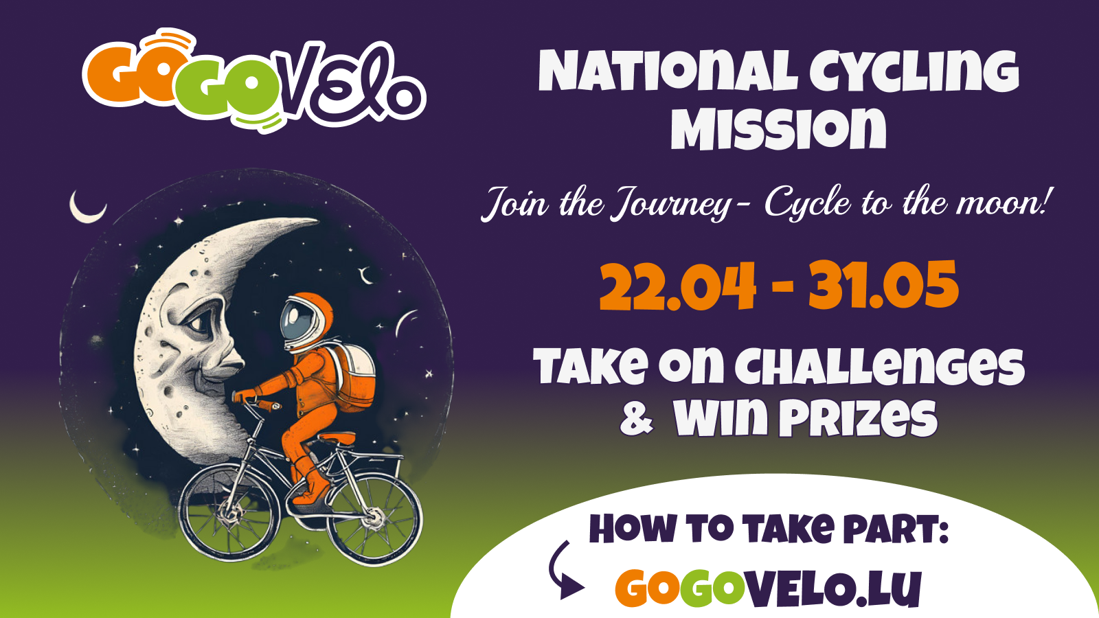 GoGo VELO 2025 – Ride me to the moon !