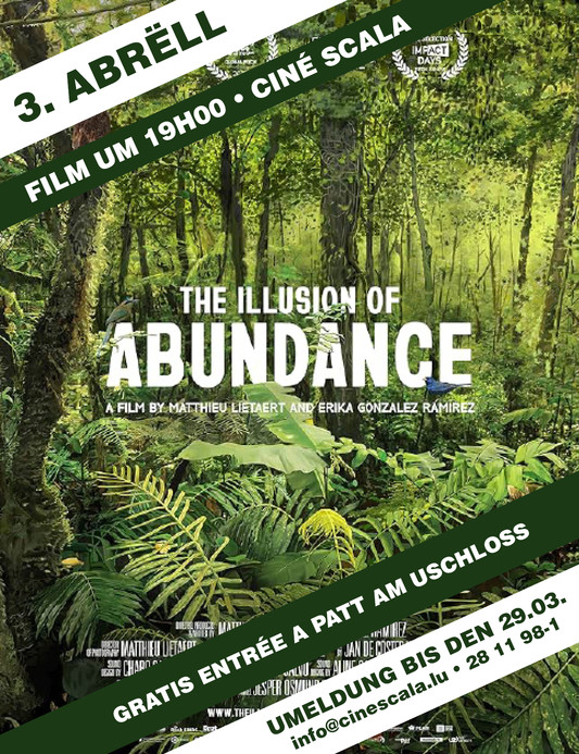 3. April: Filmvorführung und Diskussion im Ciné Scala in Diekirch!