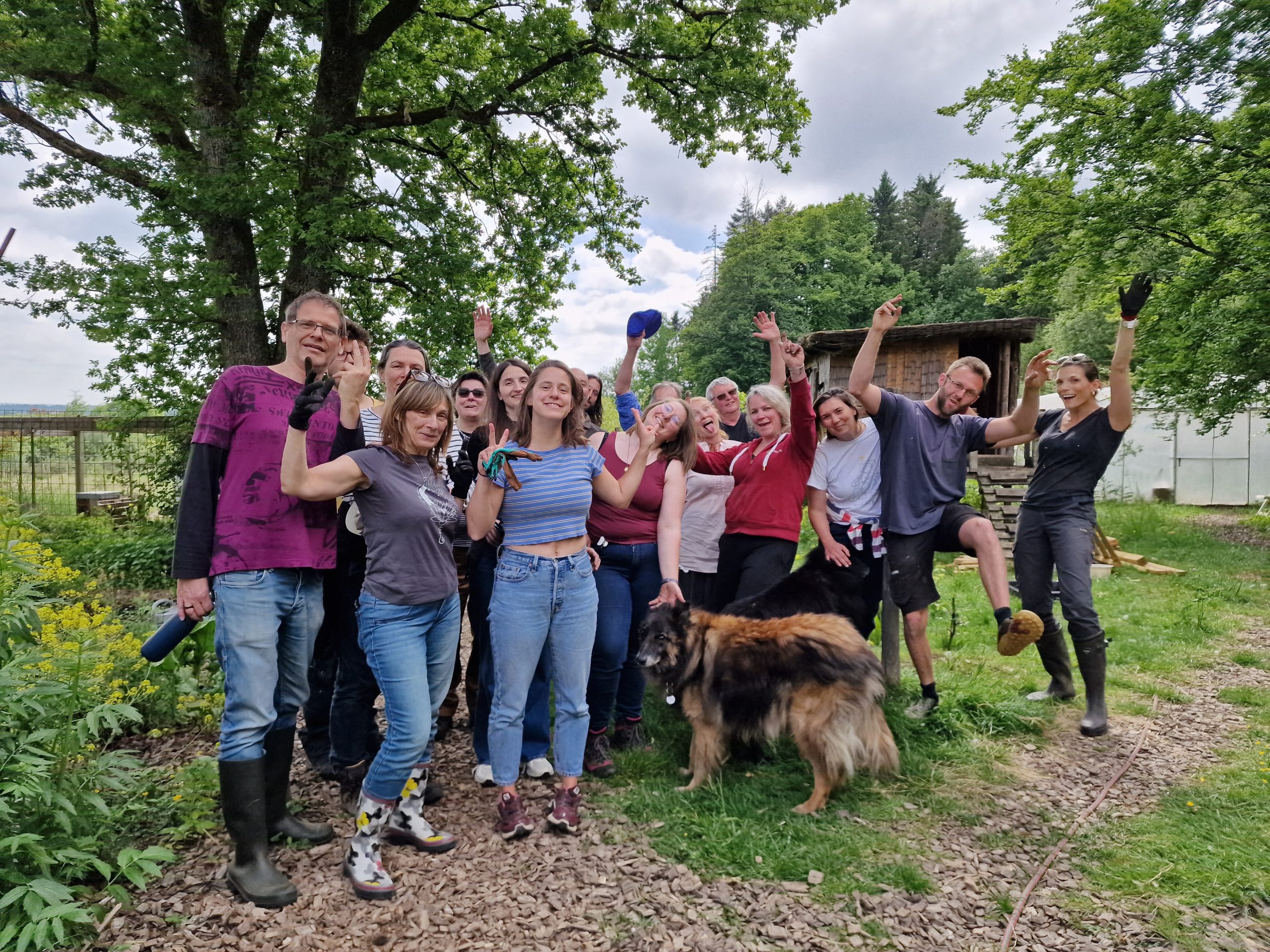 Carnet de bord d’un week-end hors du temps – Stage d’introduction à la permaculture Klimabündnis