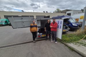 Gemeinde Sanem : Erster Solairtrailer in Luxemburg im Einsatz