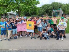 Kinder aus Luxemburg setzen Zeichen für den Klimaschutz anlässlich der UN-Klimakonferenz in Belém/Brasilien